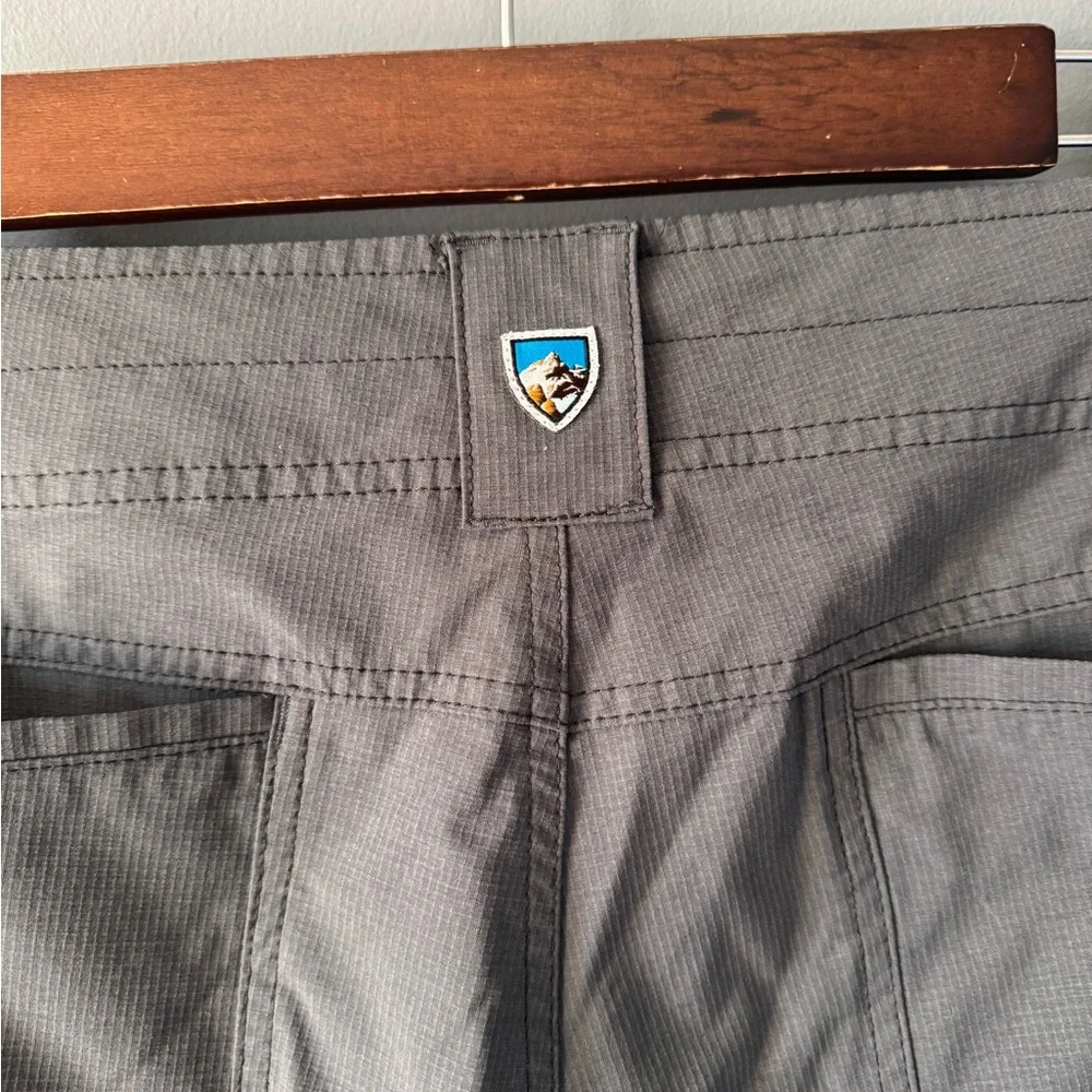 Kuhl Renegade Shorts Mens 38 koal Lightweight Performance Outdoor Hiking - Picture 7 of 9